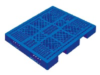 網格川字型塑料托盤PTD-1714