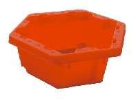 六角形牛奶周轉(zhuǎn)箱ZX-308