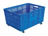 網眼式周轉箱(帶輪)ZX-204