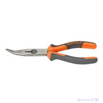 雙色柄彎嘴鉗