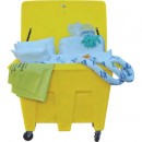 移動溢漏手推箱_SPC移動式防污處理桶套裝