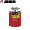 盛漏式活塞罐|Justrite活塞罐_4L鋼制活塞罐10308