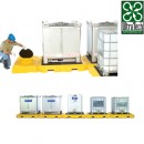 IBC盛漏托盤|Ultra盛漏托盤_ultra室內模塊化集裝桶盛漏托盤1125