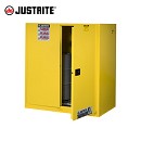 安全柜|Justrite立式圓桶安全柜_30加侖易燃液體安全柜8990601/8990701