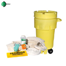 泄漏應急套裝|ENPAC移動泄漏處理套裝_50加侖吸油腳輪式泄漏處理桶套裝1352-YE