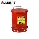 油漬廢品罐|Justrite油漬廢品罐_34L油漬廢品罐09300