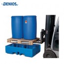 盛漏托盤|兩桶盛漏托盤_Denios兩桶盛漏托盤無格柵160-569-47