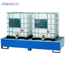 IBC盛漏托盤|IBC鋼制盛漏托盤_whonton雙桶鋼制IBC盛漏托盤WHS010