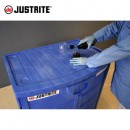 化學品存儲柜|Justrite安全柜_22加侖藍色聚乙烯安全柜24180