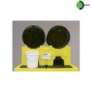 ENPAC_雙桶平放油桶架6004-YE