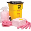 溢漏應急桶|Newpig溢漏應急桶_PIG 50加侖移動防化學型溢漏應急桶套裝KIT366