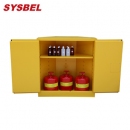 防火柜|Sysbel安全柜_30G易燃液體角落式防火安全柜WA810300C