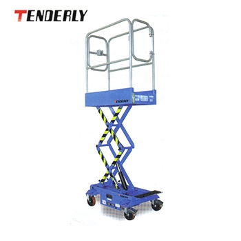 平臺車|泰得力平臺車_半電動載人升降平臺...