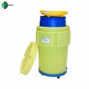 ENPAC移動式廢液收集桶_110加侖移動式廢液收集桶8080-YE（帶塑料桶）