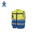 反光服|多功能高警示反光馬夾_安大叔反光馬甲 A579熒光黃