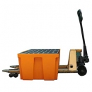 TWK托盤|TWK盛漏托盤_雙桶防泄漏托盤TWK-1204