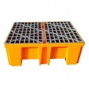 TWK托盤|TWK盛漏托盤_四桶防泄漏托盤TWK-1402