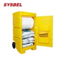 泄漏應急處理推車|sysbel移動防溢應急推車_聚乙烯泄漏應急吸油型套裝SYK322Y