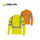 DELTA反光服|代爾塔高熒光馬甲_熒光長袖T恤 404017