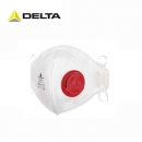 DELTA口罩|代爾塔口罩_可折疊無紡布帶閥口罩 104021